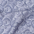 Slate Blue Cotton Lawn Printed Fabric 110cm
