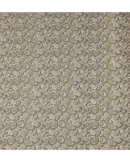 Olive Sage Cotton Lawn Printed Fabric 110cm