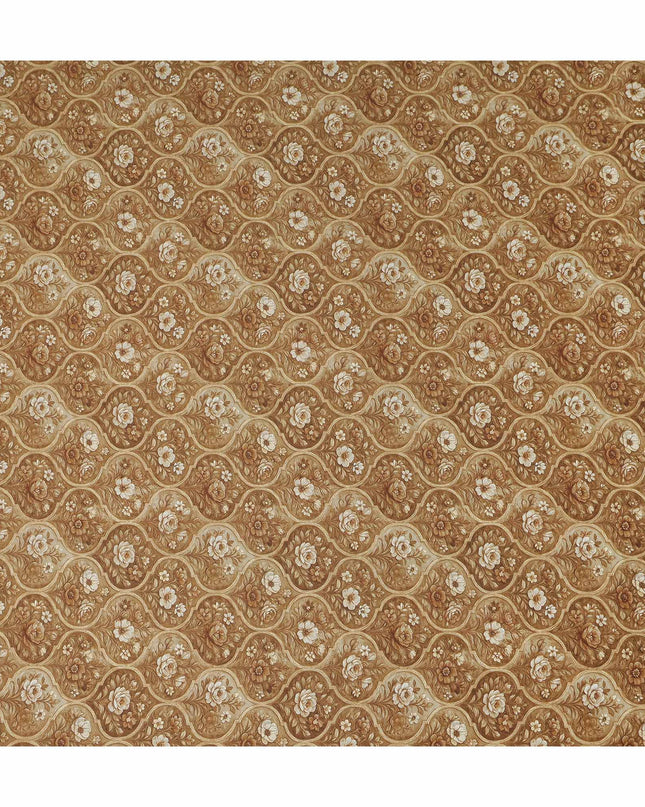 Golden Camel Cotton Lawn Printed Fabric 110cm