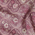 Orchid Mauve Cotton Lawn Printed Fabric 110cm