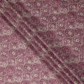 Orchid Mauve Cotton Lawn Printed Fabric 110cm