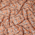 Coral Blush Cotton Satin Fabric 110cm
