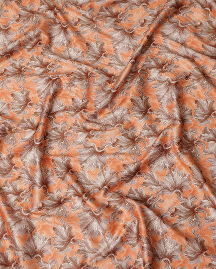 Coral Blush Cotton Satin Fabric 110cm