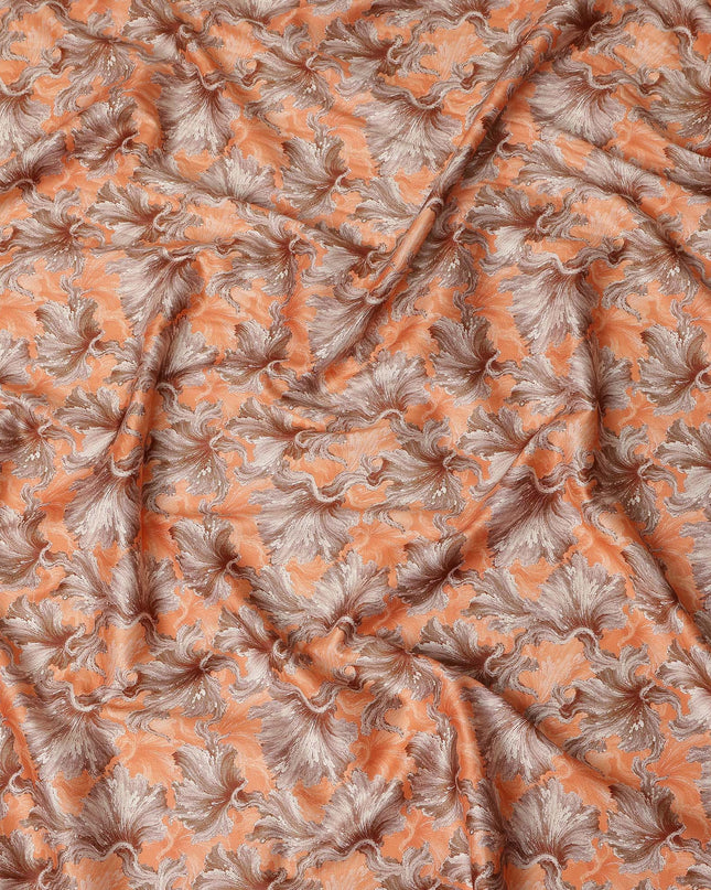 Coral Blush Cotton Satin Fabric 110cm