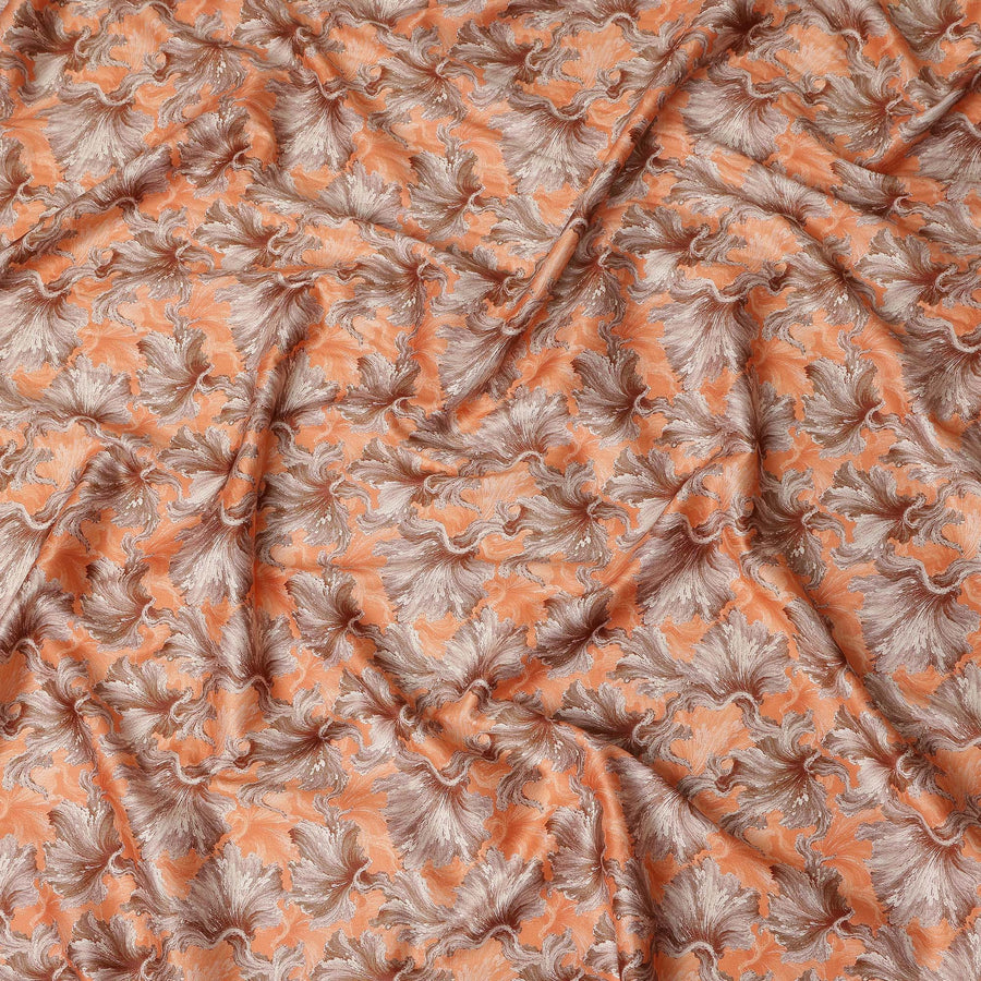 Coral Blush Cotton Satin Fabric 110cm