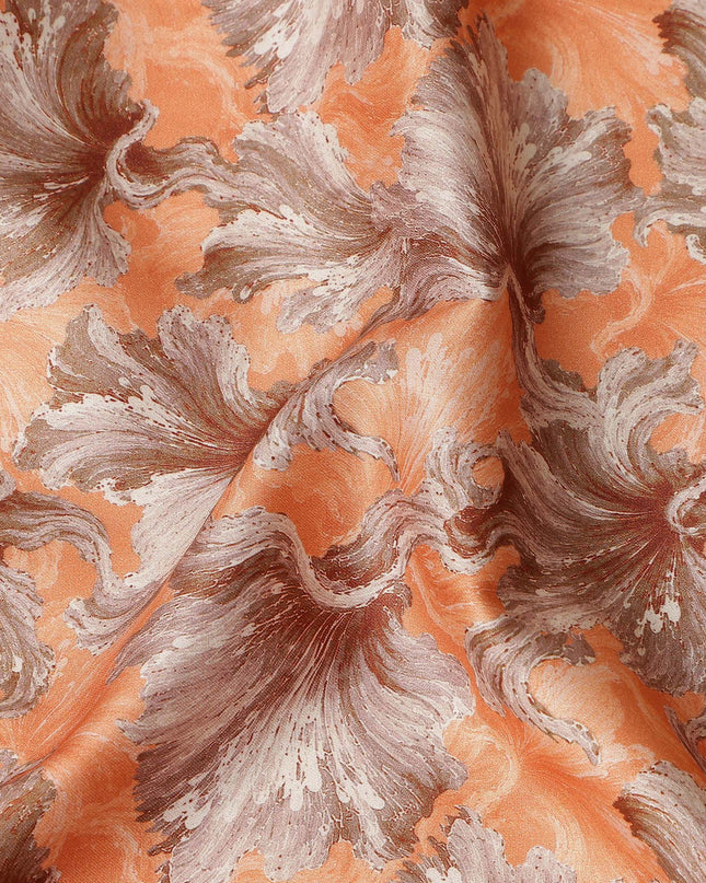 Coral Blush Cotton Satin Fabric 110cm