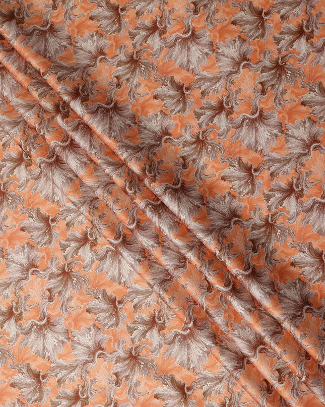 Coral Blush Cotton Satin Fabric 110cm