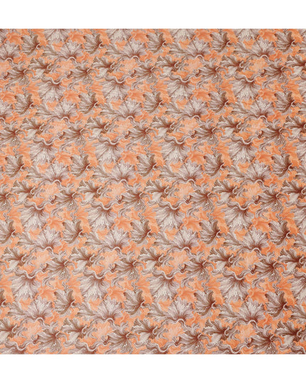 Coral Blush Cotton Satin Fabric 110cm