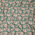 Sea Green Viscose Crepe Fabric 110cm