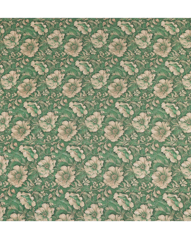 Sage Beige Viscose Crepe Fabric 110cm