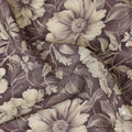Mocha Taupe Viscose Crepe Fabric 110cm
