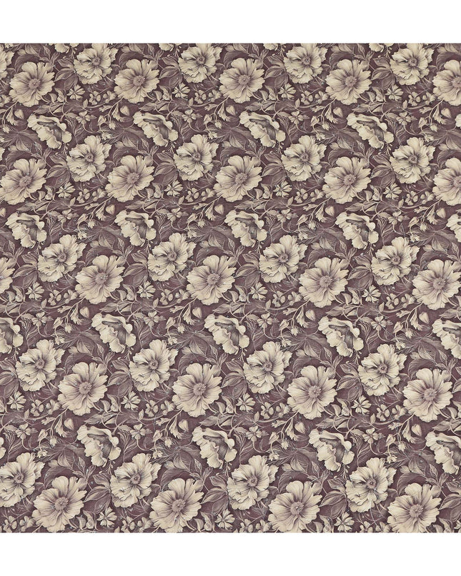 Mocha Taupe Viscose Crepe Fabric 110cm