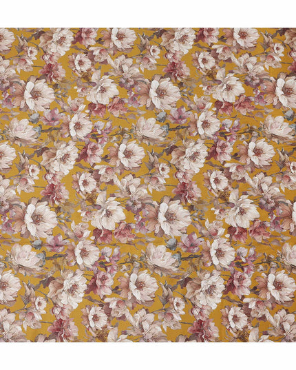 Golden Blush Cotton Satin Fabric 110cm