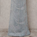 Baby Blue Abstract Nylon Tulle Fabric 140cm
