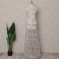 Light Pink Paisley Nylon Tulle Fabric 140cm