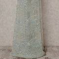 Green Abstract Nylon Tulle Fabric 140cm