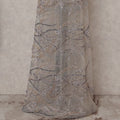 Beige Abstract Nylon Tulle Fabric 140cm