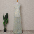 Green Leaf Nylon Tulle Fabric 140cm