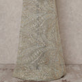 Light Yellow Leaf Nylon Tulle Fabric 140cm