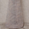 Light Pink Leaf Nylon Tulle Fabric 140cm