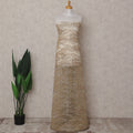 Gold Leaf Nylon Tulle Fabric 140cm