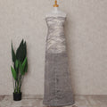 Purple Leaf Nylon Tulle Fabric 140cm