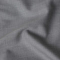 Silver Grey Wool Blend Suiting Fabric 150cm