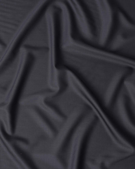 Slate Grey Wool Blend Suiting Fabric 150cm