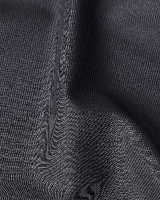 Slate Grey Wool Blend Suiting Fabric 150cm