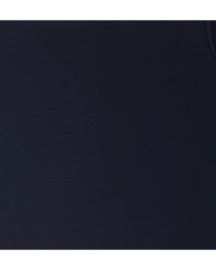 Classic Navy Wool Blend Suiting Fabric 150cm
