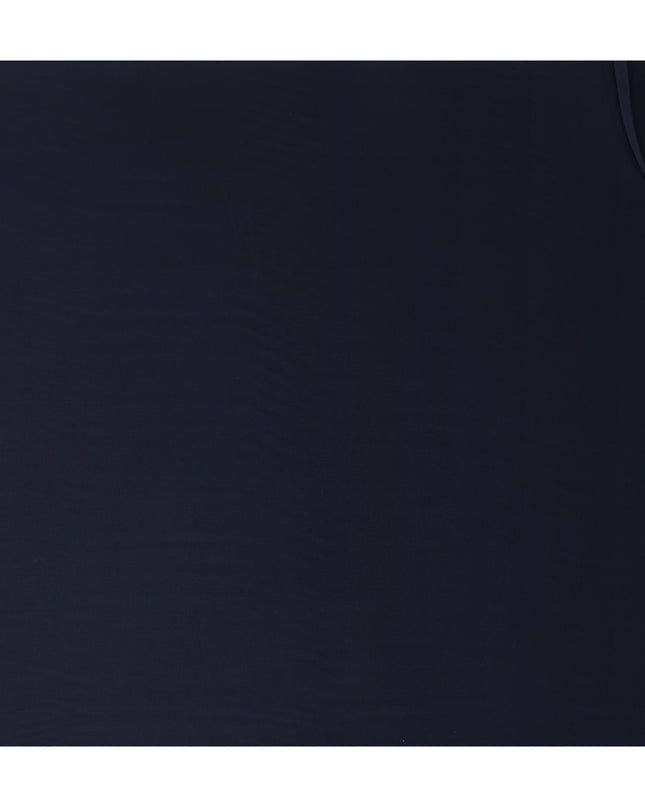 Classic Navy Wool Blend Suiting Fabric 150cm