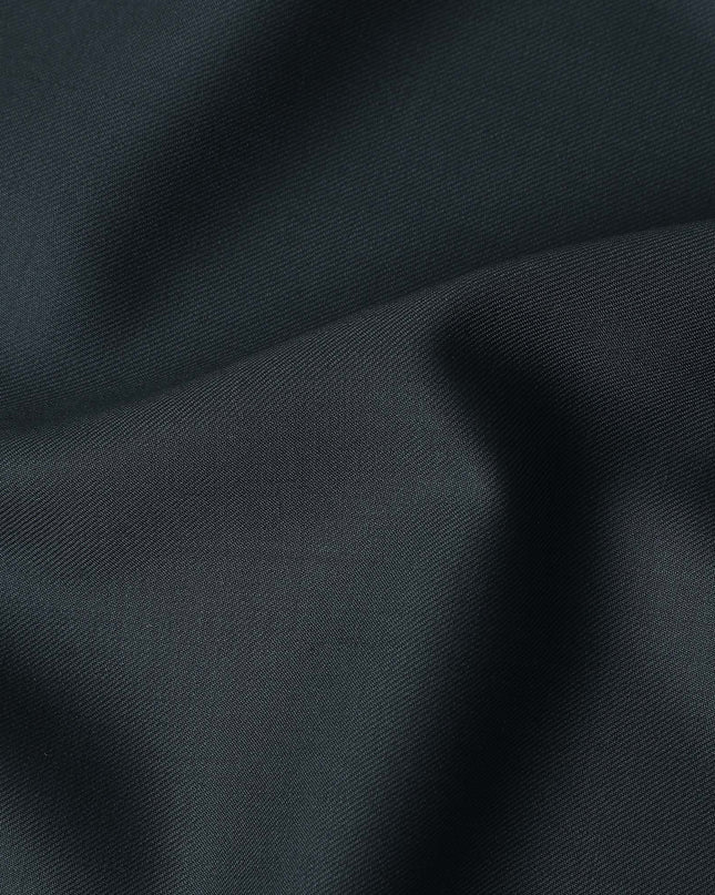 Dark Teal Wool Blend Suiting Fabric 150cm