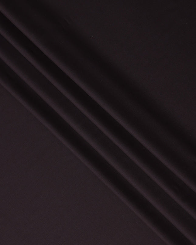 Deep Maroon Wool Blend Suiting Fabric 150cm