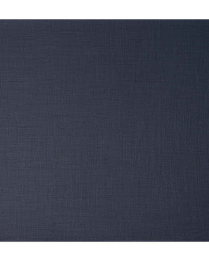 Slate Blue Wool Blend Suiting Fabric 150cm