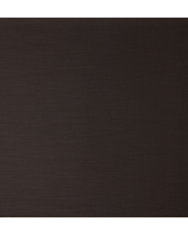 Espresso Brown Wool Blend Suiting Fabric 150cm
