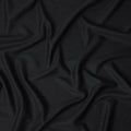 Raven Black Wool Blend Suiting Fabric 150cm