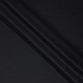 Raven Black Wool Blend Suiting Fabric 150cm