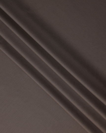 Mocha Brown Wool Blend Suiting Fabric 150cm