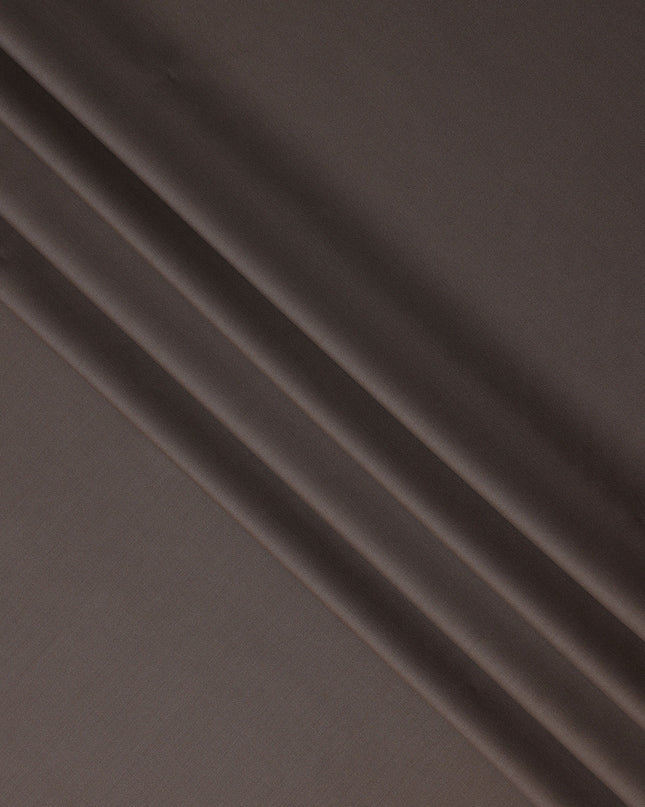 Mocha Brown Wool Blend Suiting Fabric 150cm