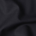 Midnight Black Wool Blend Suiting Fabric 150cm