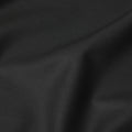 Obsidian Black Wool Blend Suiting Fabric 150cm