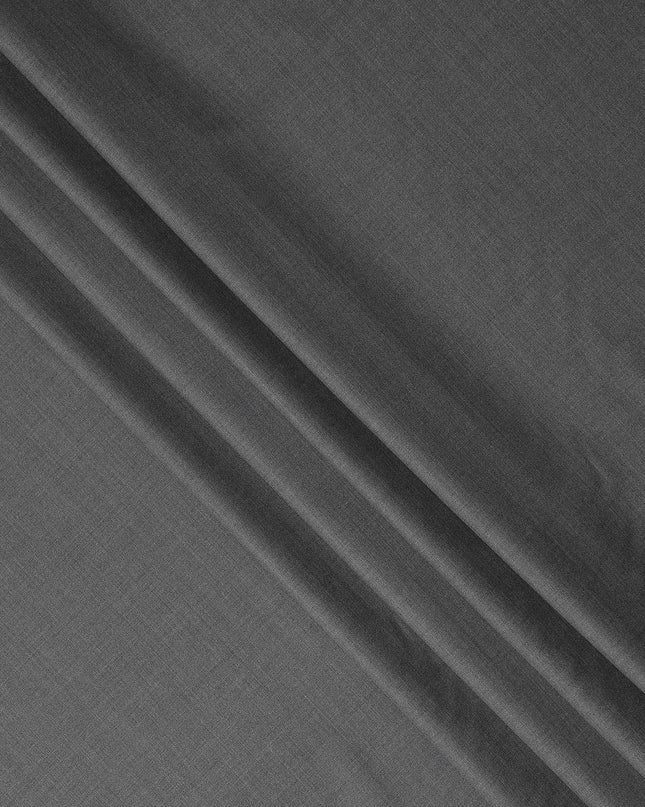 Smoke Grey Wool Blend Suiting Fabric 150cm