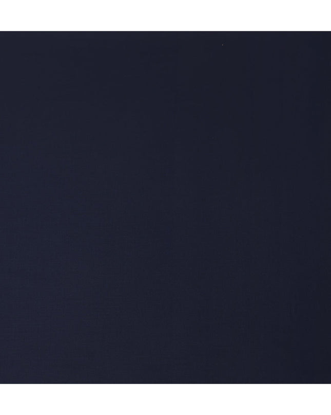 Midnight Blue Wool Blend Suiting Fabric 150cm