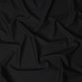 Onyx Black Wool Blend Suiting Fabric 150cm