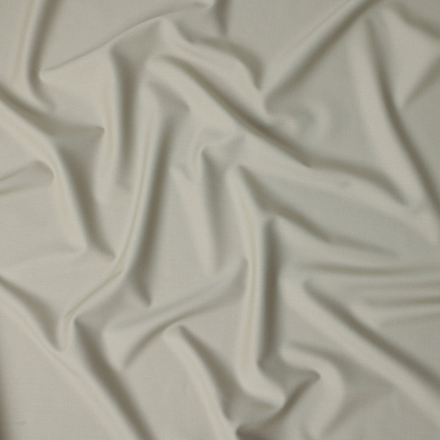 Sage Beige Wool Blend Suiting Fabric 150cm