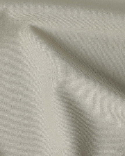 Sage Beige Wool Blend Suiting Fabric 150cm