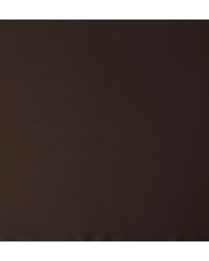 Chocolate Brown Wool Blend Suiting Fabric 150cm