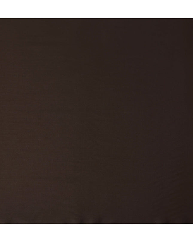 Chocolate Brown Wool Blend Suiting Fabric 150cm