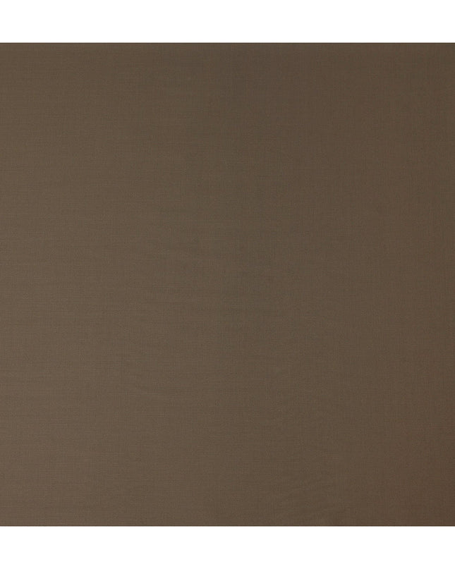 Taupe Brown Wool Blend Suiting Fabric 150cm