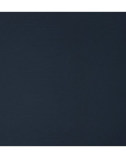 Prussian Blue Wool Blend Suiting Fabric 150cm